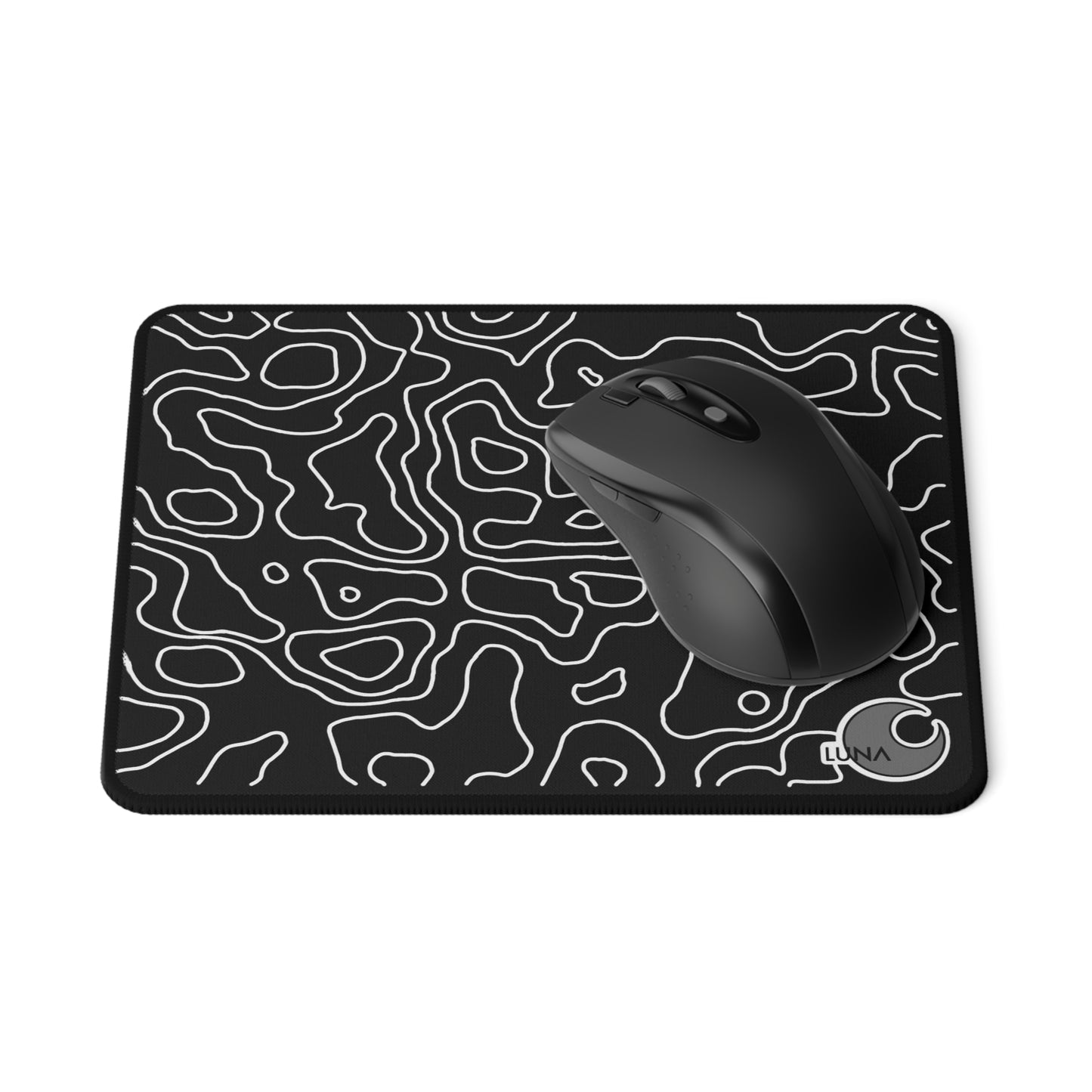 LUNA Black Topographic Small